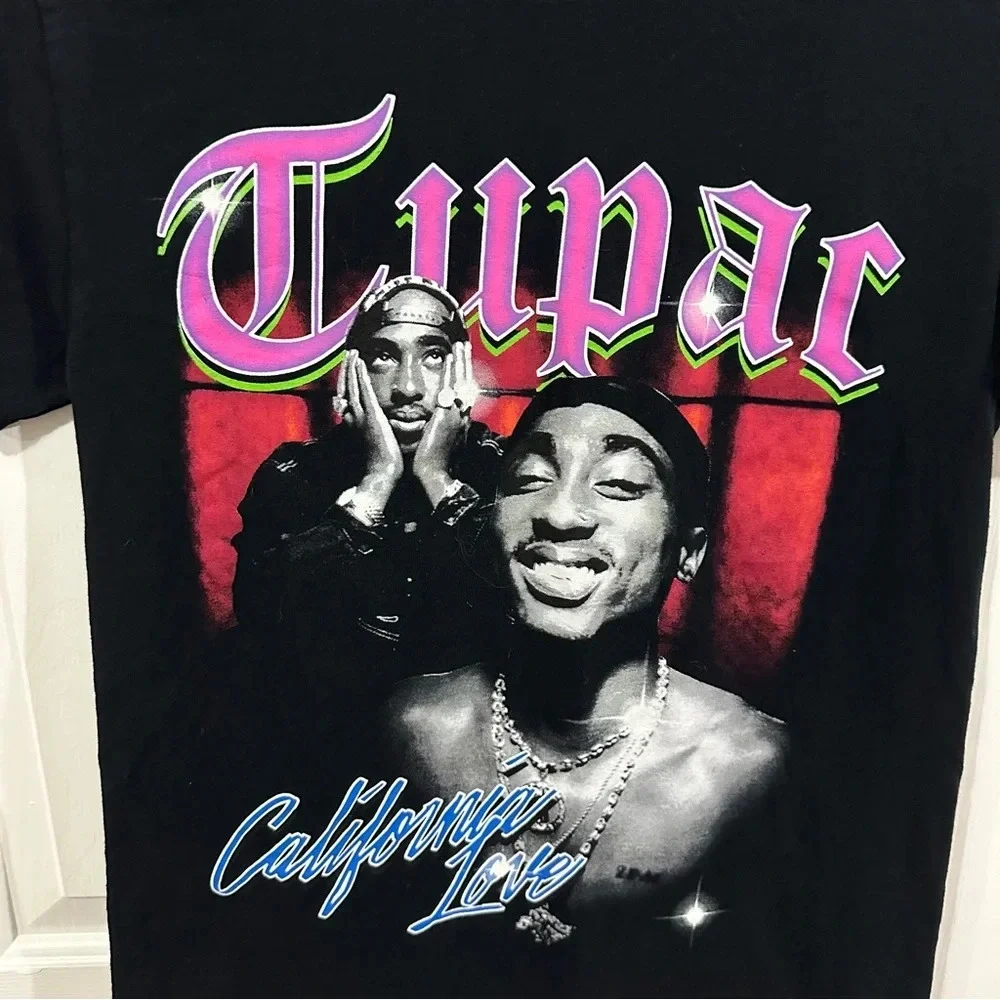 2Pac California Love Black Shirt - Picture 2 of 5